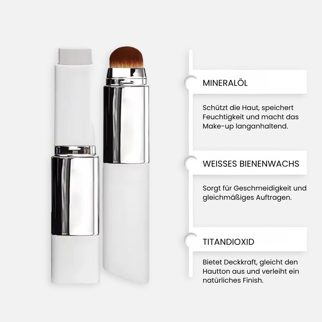 Skinvasion – 2-in-1 Perfekter Farbton Beauty Stick – Doppelpack (Farbe: Natural)