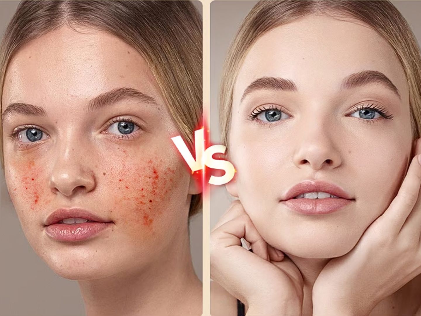 Skinvasion – 2-in-1 Perfekter Farbton Beauty Stick – Doppelpack (Farbe: Natural)