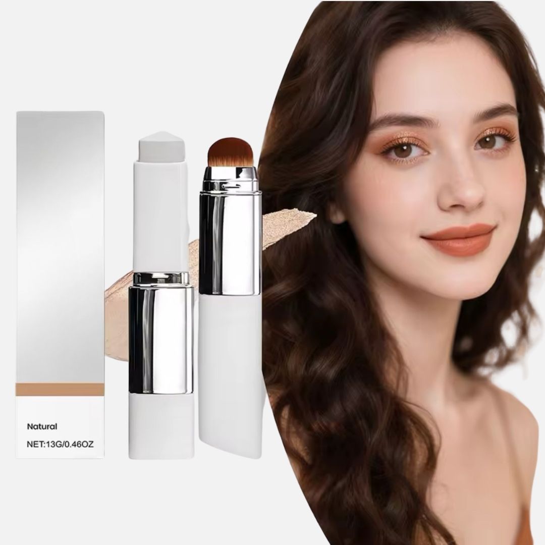 Skinvasion – 2-in-1 Perfekter Farbton Beauty Stick – Doppelpack (Farbe: Natural)