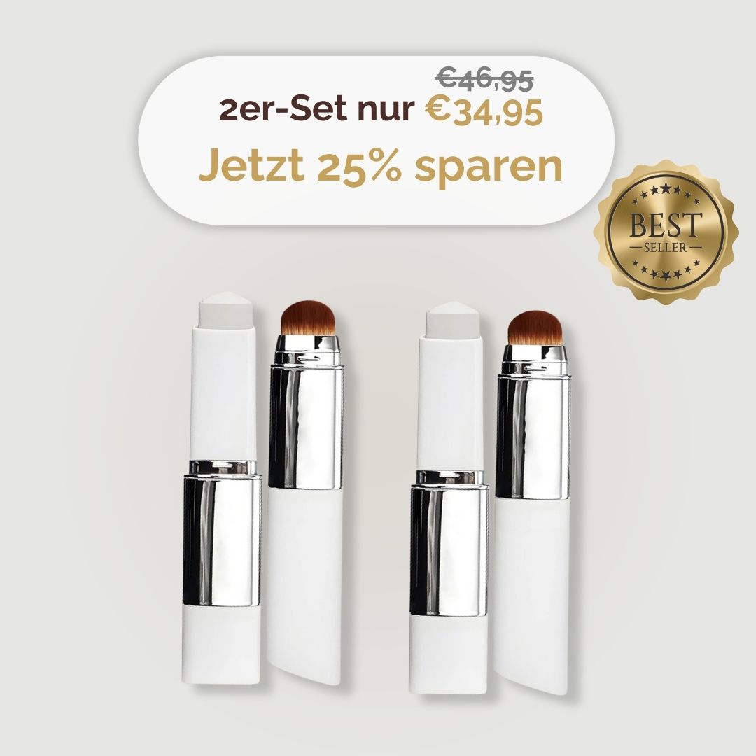 Skinvasion – 2-in-1 Perfekter Farbton Beauty Stick – Doppelpack (Farbe: Natural)