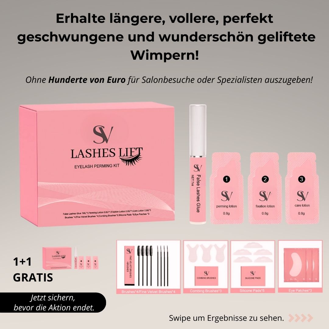Skinvasion - Wimpernlifting-Set - Doppelpack