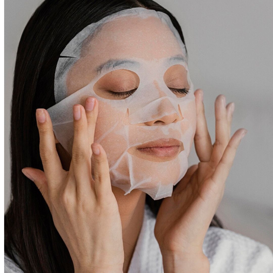 Skinvasion - Bio-Kollagen Gesichtsmaske (4er-Box) - Doppelpack