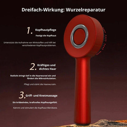 Skinvasion - Rotlicht HairFlow-Stimulationsbürste