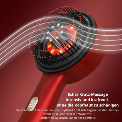 Skinvasion - Rotlicht HairFlow-Stimulationsbürste