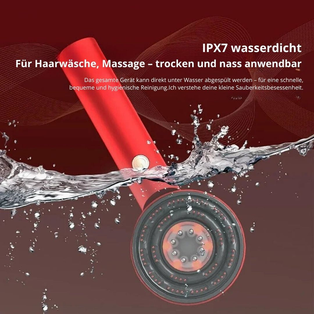 Skinvasion - Rotlicht HairFlow-Stimulationsbürste