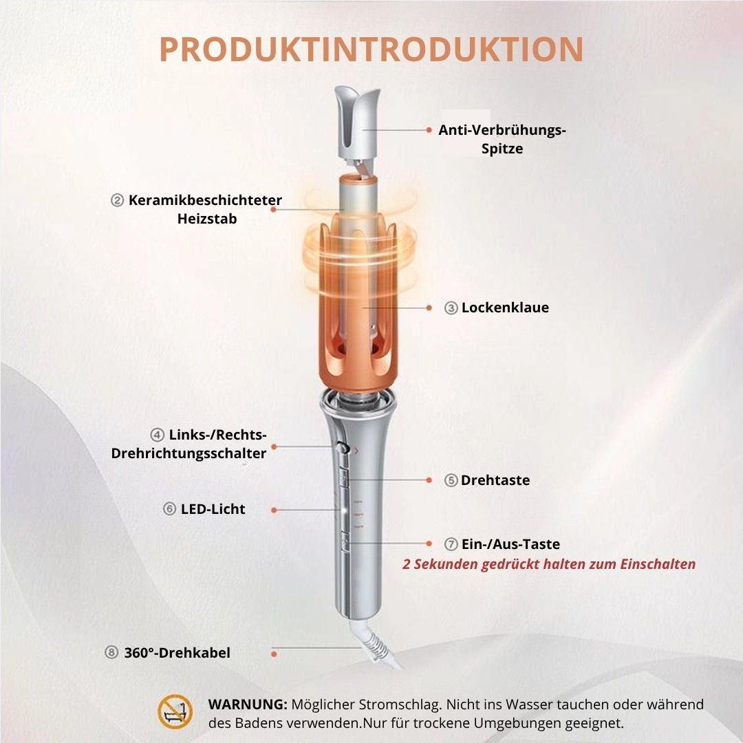 Automatischer Lockenstyler